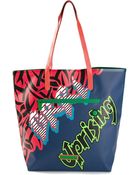 Marc By Marc Jacobs Printed Shopping Tote Bag - Lyst
