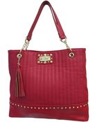 Betsey Johnson Pretty In Punk Tote Bag - Lyst