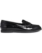 Asos Minkie Leather Mix Loafers - Lyst