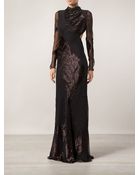 Jason Wu Velvet Jacquard Gown - Lyst