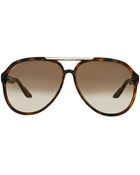 Gucci Aviator Sunglasses - Lyst