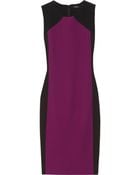 Raoul Bruna Paneled Stretch-Jersey And Wool Dress - Lyst