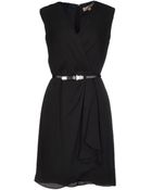 MICHAEL Michael Kors Short Dress - Lyst