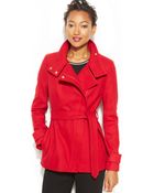Rachel Rachel Roy Funnel-Collar Cropped Trench Coat - Lyst