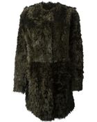 Drome Fur Coat - Lyst