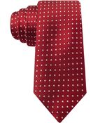 Tommy Hilfiger Satin Dot Slim Tie - Lyst