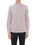 Saturdays Surf NYC Plaid Oxford Cloth Shirt - Lyst