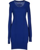 Ermanno Scervino Short Dress - Lyst