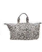Stella McCartney Maculato Leopard Print Duffle Bag - Lyst