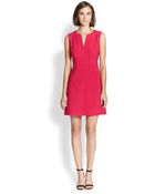 Diane von Furstenberg Fleur Shift Dress/Fuchsia - Lyst