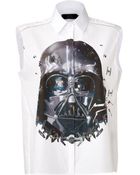 Preen Cotton Shirt With Graphic Print - Lyst