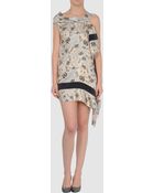 Vionnet Short Dress - Lyst