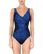 Gottex Bangalore Surplice Swimsuit - Lyst