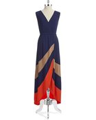 Spense Petal Hem Maxi Dress - Lyst