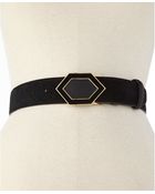 Vince Camuto Suede Panel with Lizard Inlay - Lyst