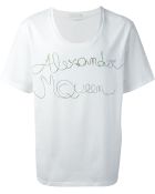 Alexander McQueen Oversize T-Shirt - Lyst