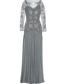 Temperley London Embellished Tulle And Silk-Georgette Gown - Lyst