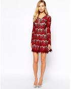 Stylestalker Love Machine Lace Dress with Lace Up - Lyst