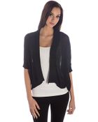 Acrobat Kimono Shrug - Lyst