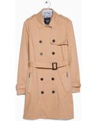 Mango Classic Cotton Trench Coat - Lyst