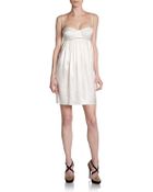 Dolce & Gabbana Stretch Silk Slip Dress - Lyst