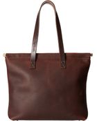 Pendleton Thomas Kay Leather Tote - Lyst