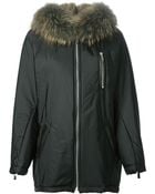 Barbara Bui Parka Coat - Lyst