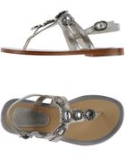 Patrizia Pepe Thong Sandal - Lyst