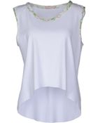 Caterina Gatta Sleeveless Tshirt - Lyst