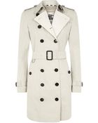 Burberry London Gabardine Trench Coat - Lyst
