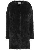 Meteo By Yves Salomon Rabbit Fur Coat - Lyst