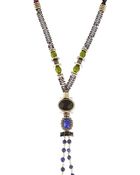 Etro Plaited Jewel Necklace - Lyst