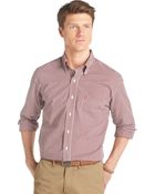Izod Road Trip Essentials Gingham Shirt - Lyst