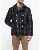 Maison Kitsuné Peacoat - Lyst