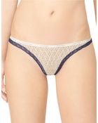 Calvin Klein Bottoms Up Thong - Lyst