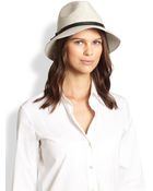 Genie By Eugenia Kim Jordan Wool Felt Fedora/Pebble - Lyst