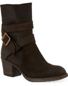 Carvela Kurt Geiger Silk Suede Ankle Boots - Lyst