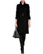 Burberry Leather Burlison Open Toe Ankle Boots - Lyst