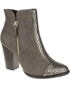 Nina Clip Booties - Lyst
