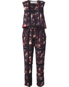 Thakoon Addition Cape Back Jumpsuit - Lyst