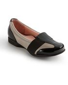Taryn Rose Taurus Patent Nappa Leather Loafers - Lyst