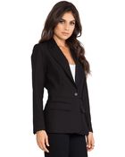 Smythe Twoforone Zip Off Blazer - Lyst