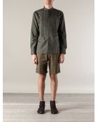 Neil Barrett Mandarin Collar Shirt - Lyst