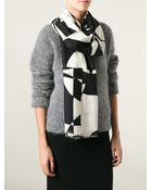By Malene Birger Checked Scarf - Lyst