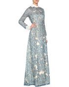 Valentino Silk Embellished Evening Gown - Lyst