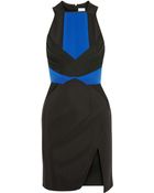 Dion Lee Pleated Scuba-Jersey Dress - Lyst