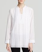 MICHAEL Michael Kors Studded Tunic - Lyst