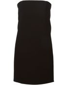 Anthony Vaccarello X Versus Versace Strapless Dress - Lyst