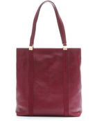 Tod's Leather Shopper - Lyst
