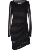 Mm6 By Maison Martin Margiela Short Dress - Lyst